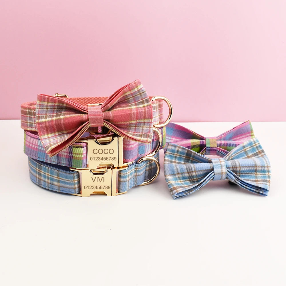 Luxury Dog Leash and Collar ，Retractable Walking Collar for Small and Big Pet .