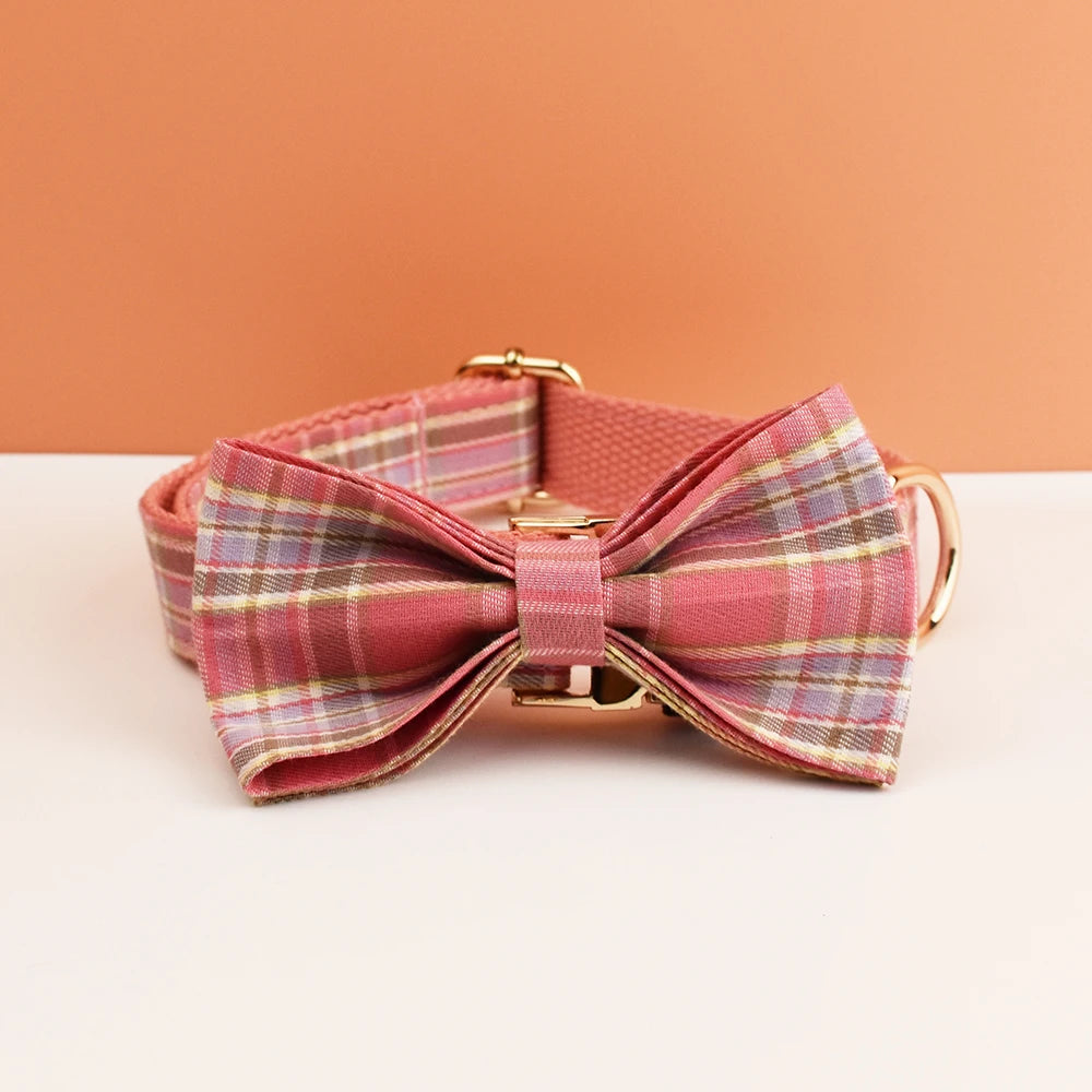 Luxury Dog Leash and Collar ，Retractable Walking Collar for Small and Big Pet .