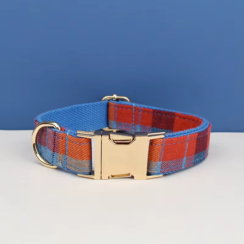 Luxury Dog Leash and Collar ，Retractable Walking Collar for Small and Big Pet .